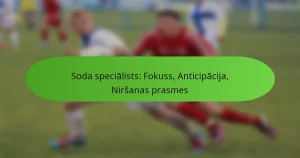 Soda speciālists: Fokuss, Anticipācija, Niršanas prasmes