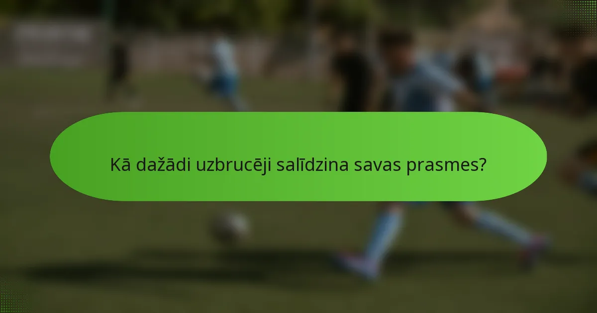 Kā dažādi uzbrucēji salīdzina savas prasmes?